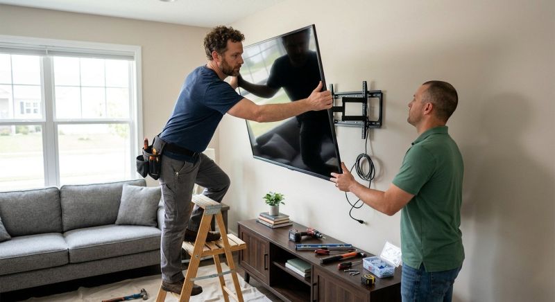 Flatscreen Tv Mounting in Kansas City, MO