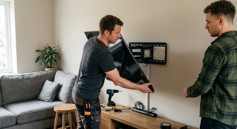 Wall Mount Tv Installation in Conroe, TX