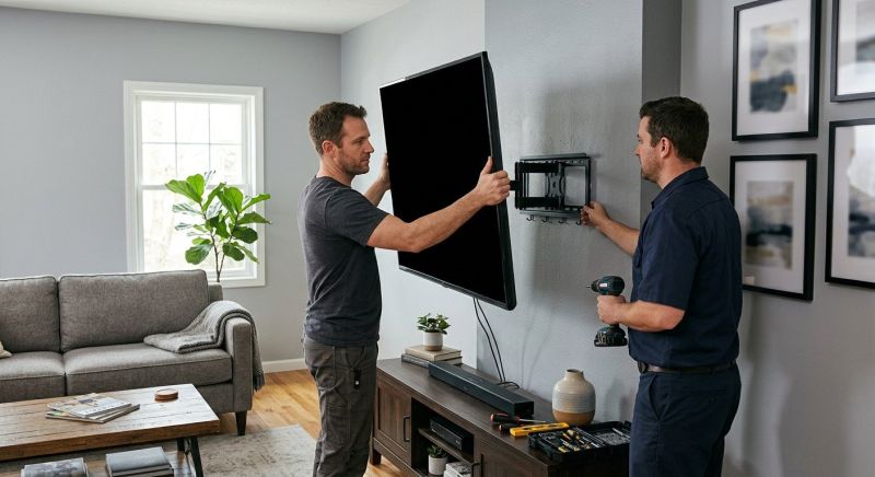 Wall Mount Tv Installation in Denver County, CO